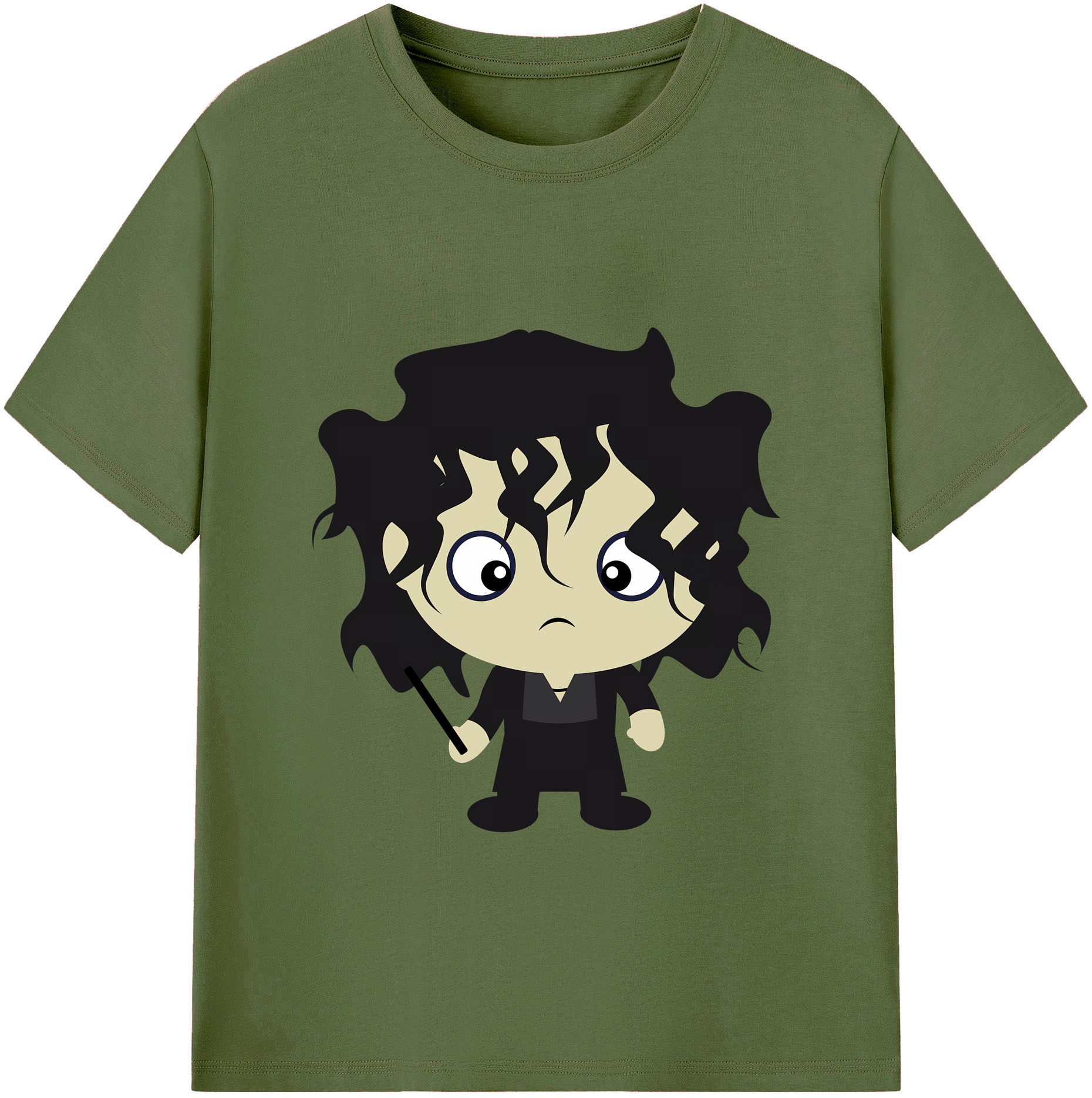 （画像用） Harry Potter ハリー・ポッターシリーズ 綿100％半袖Tシャツ（フロントプリント）
